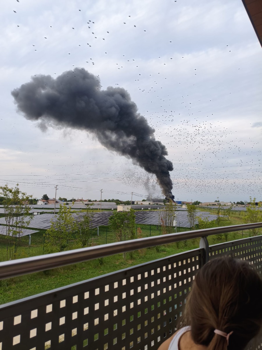 Incendio Concordia Sagittaria 