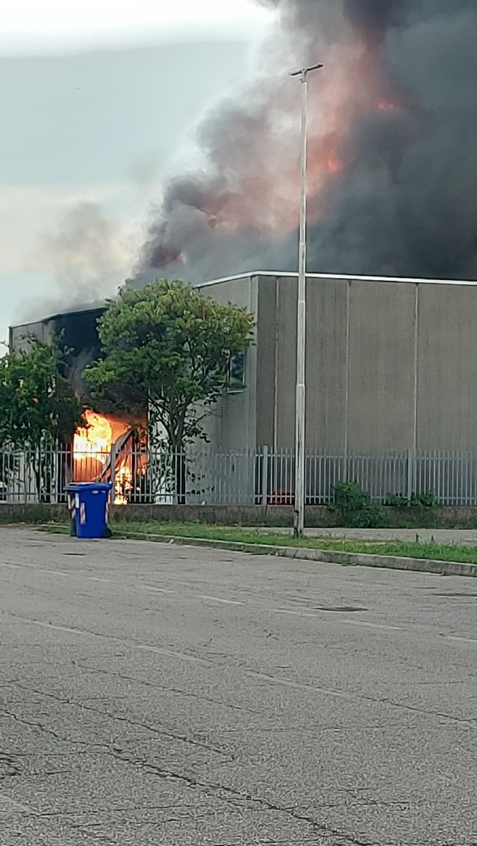 Incendio Concordia Sagittaria 