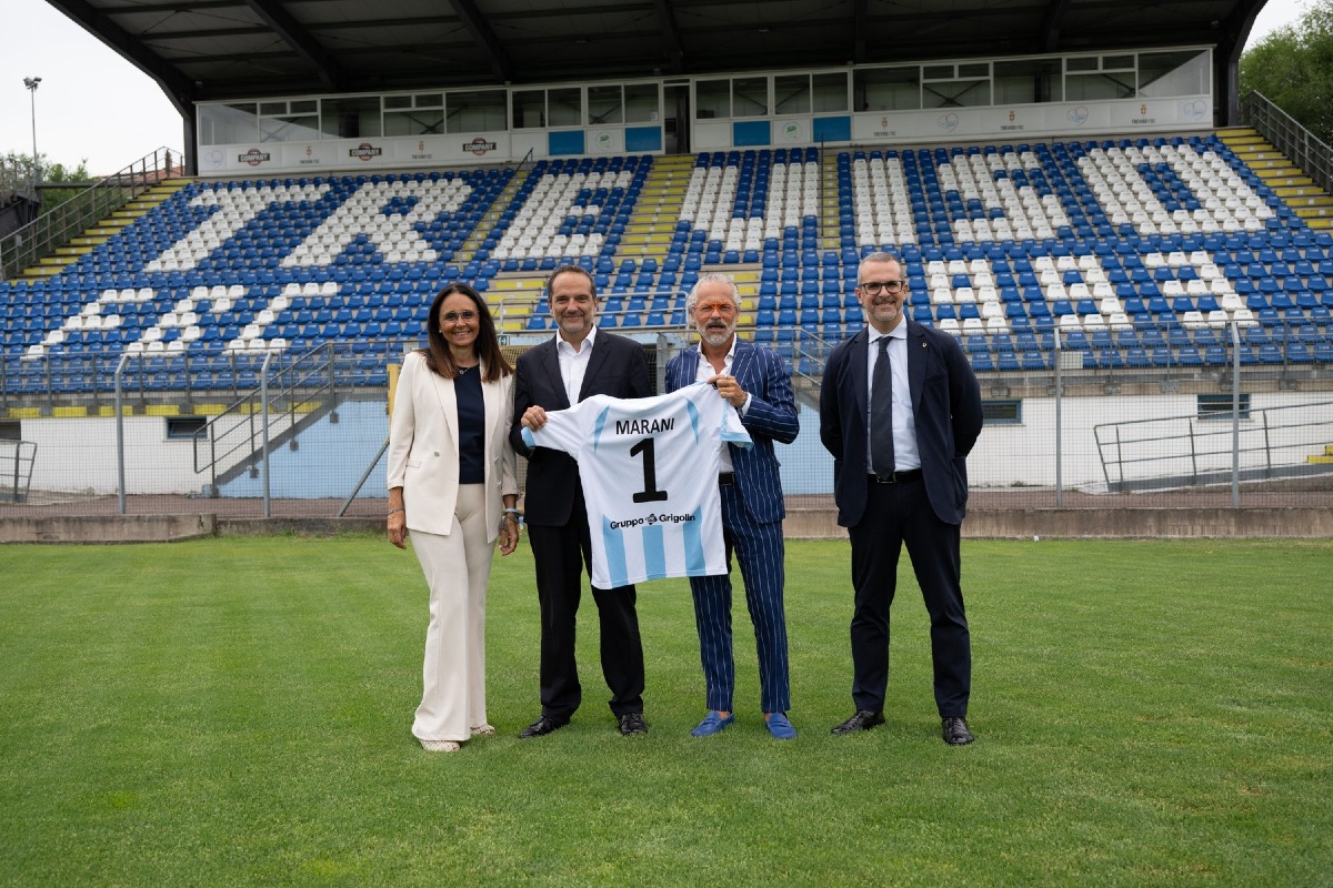 Treviso FBC, visita della Lega Pro al Tenni dopo la promozione in Serie C