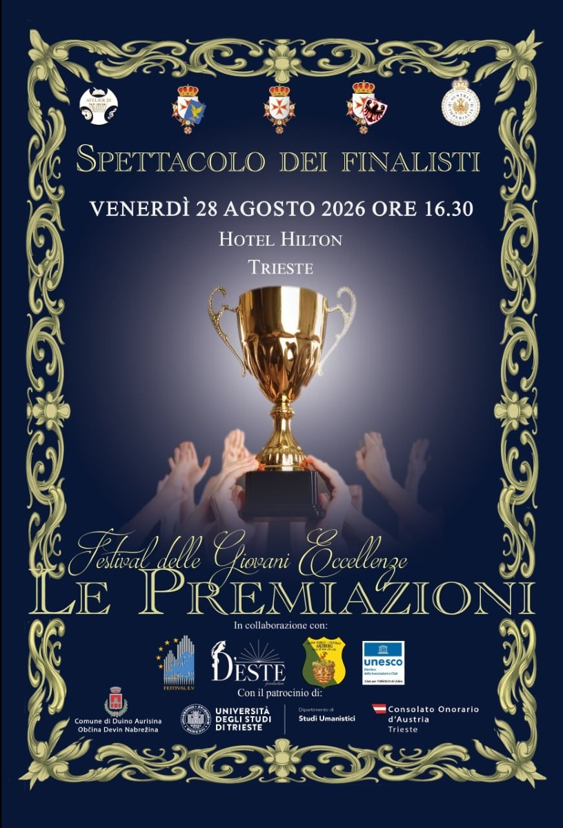 Locandina: Giovani talenti under 30 a Trieste: ecco i finalisti del Festival Internazionale