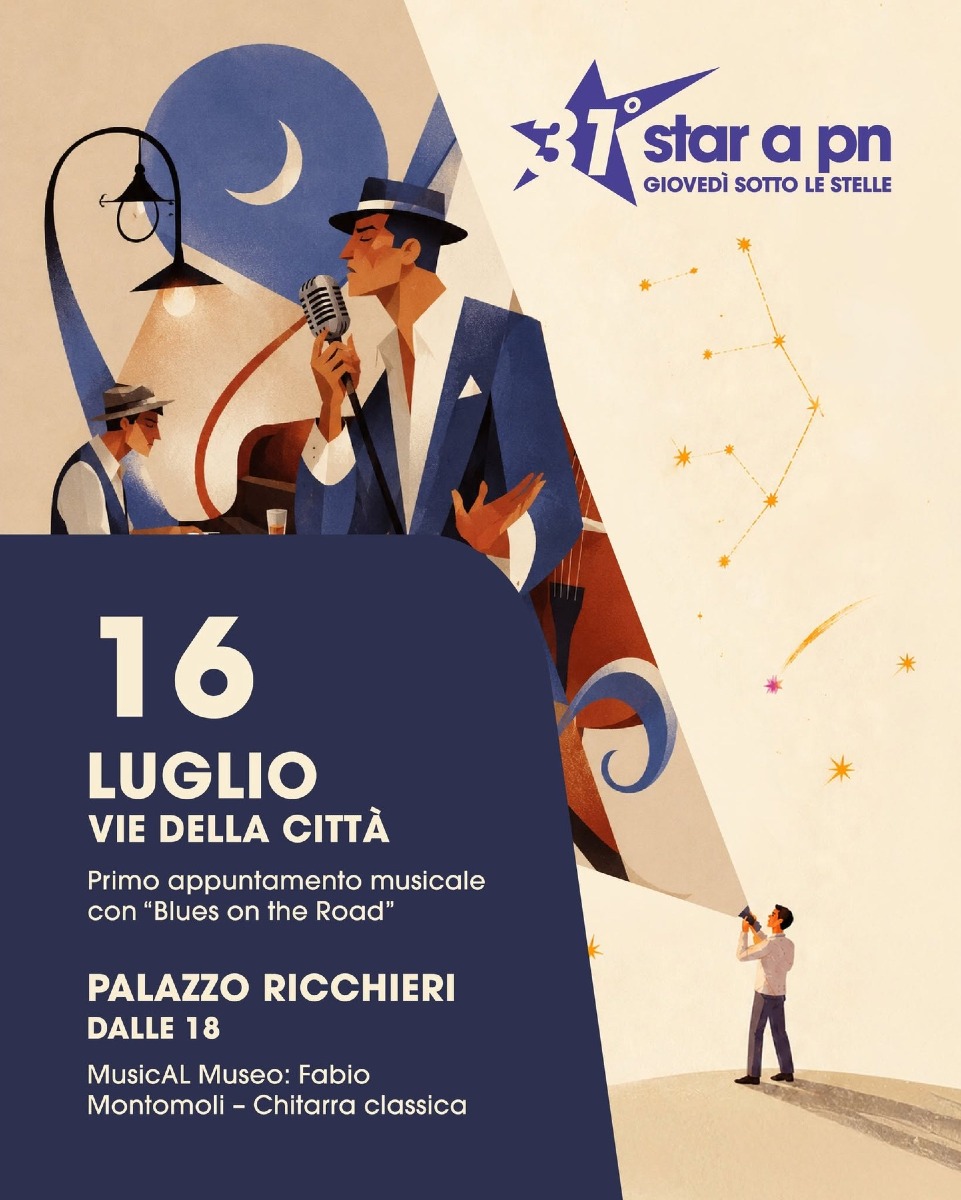 Pordenone, giovedì 16 luglio tra blues, musei e negozi aperti fino alle 23