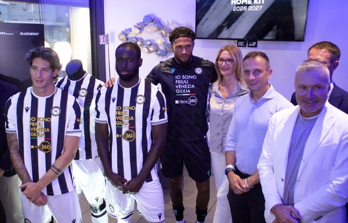 Udinese e Regione avanti fino al 2029: 45 ore tv e 100 milioni di visualizzazioni