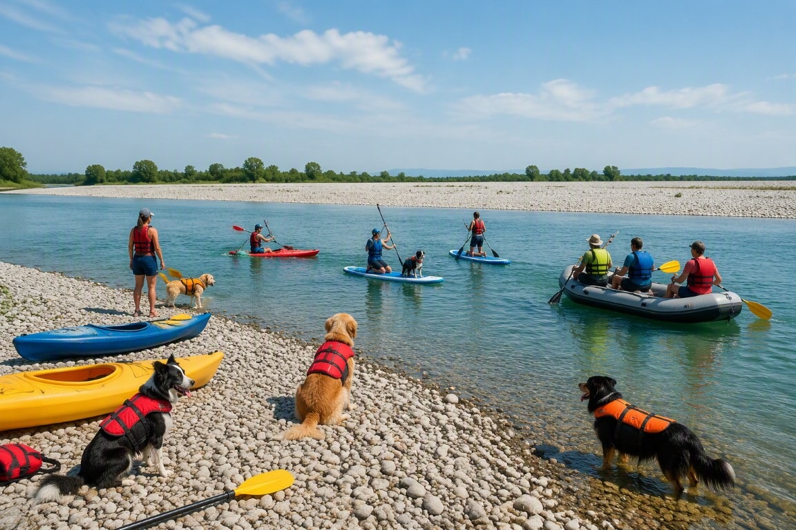 Pinzano, sport inclusivo gratis il 25 luglio: kayak, tiro con l’arco e cani in acqua
