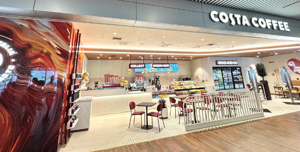 Venezia, nuovo Costa Coffee al Marco Polo: Avolta entra nello scalo con due aperture