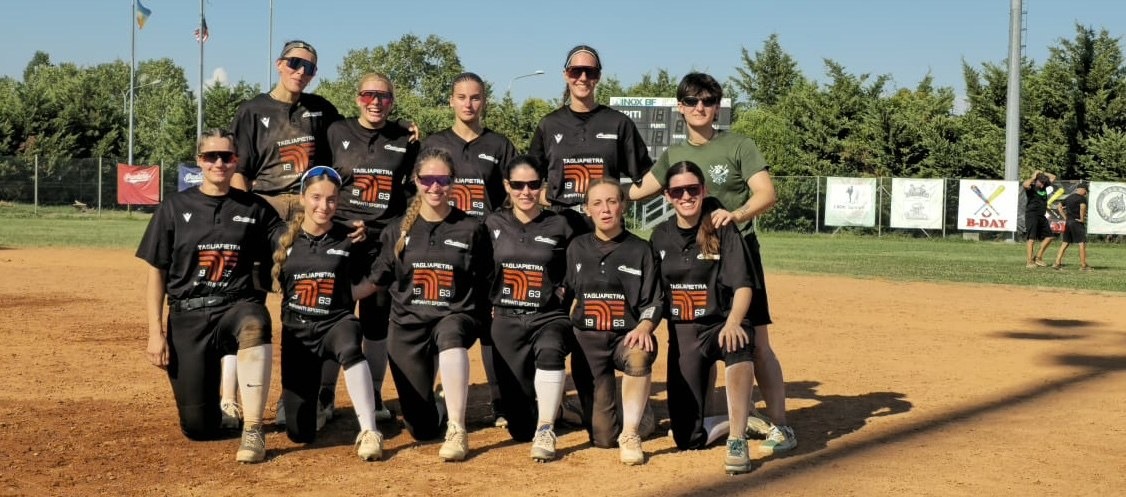 Castionese Softball, pari a Lucca e secondo posto nel girone B di Serie A2