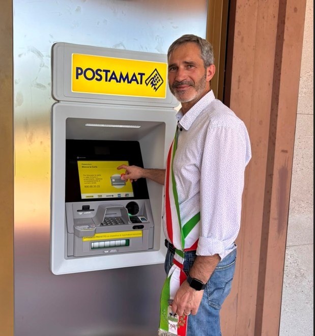 San Quirino, nuovo Postamat all’ufficio postale: prelievi cardless e pagamenti bollettini