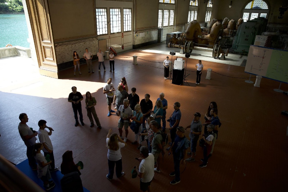 Vittorio Veneto, quasi mille visitatori alla centrale Enel di Nove per l'apertura