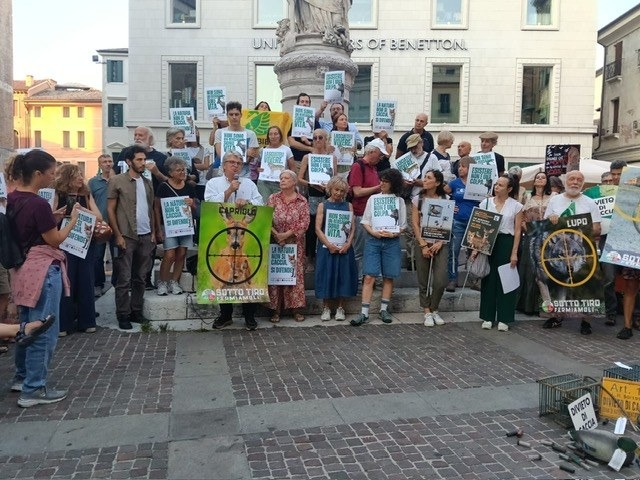 Caccia, proteste a Treviso e Verona contro il Ddl: AVS annuncia 1.000 emendamenti