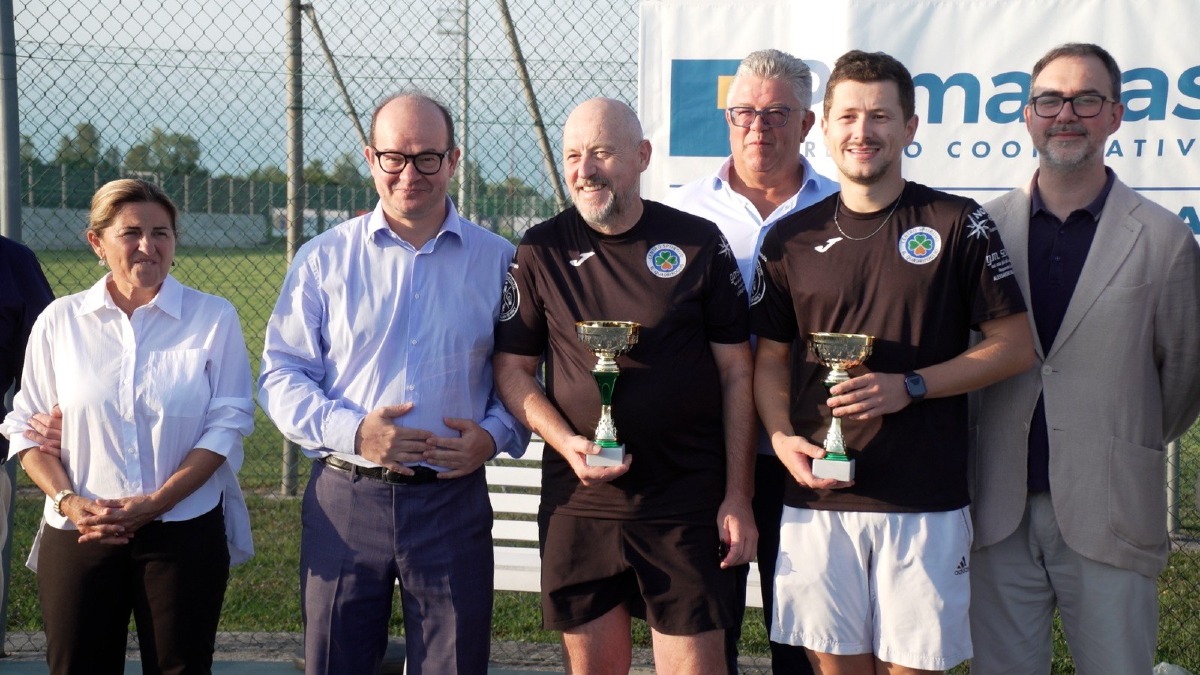 Camino al Tagliamento, il Tennis Club festeggia 40 anni e premia il vincitore del