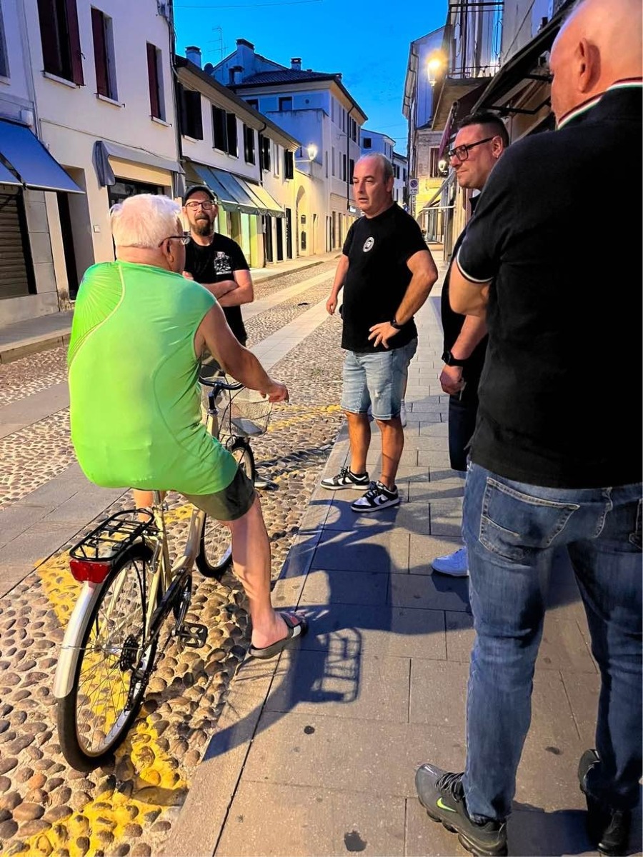 Monselice, Forza Nuova annuncia nuove passeggiate per la sicurezza dopo gli episodi al