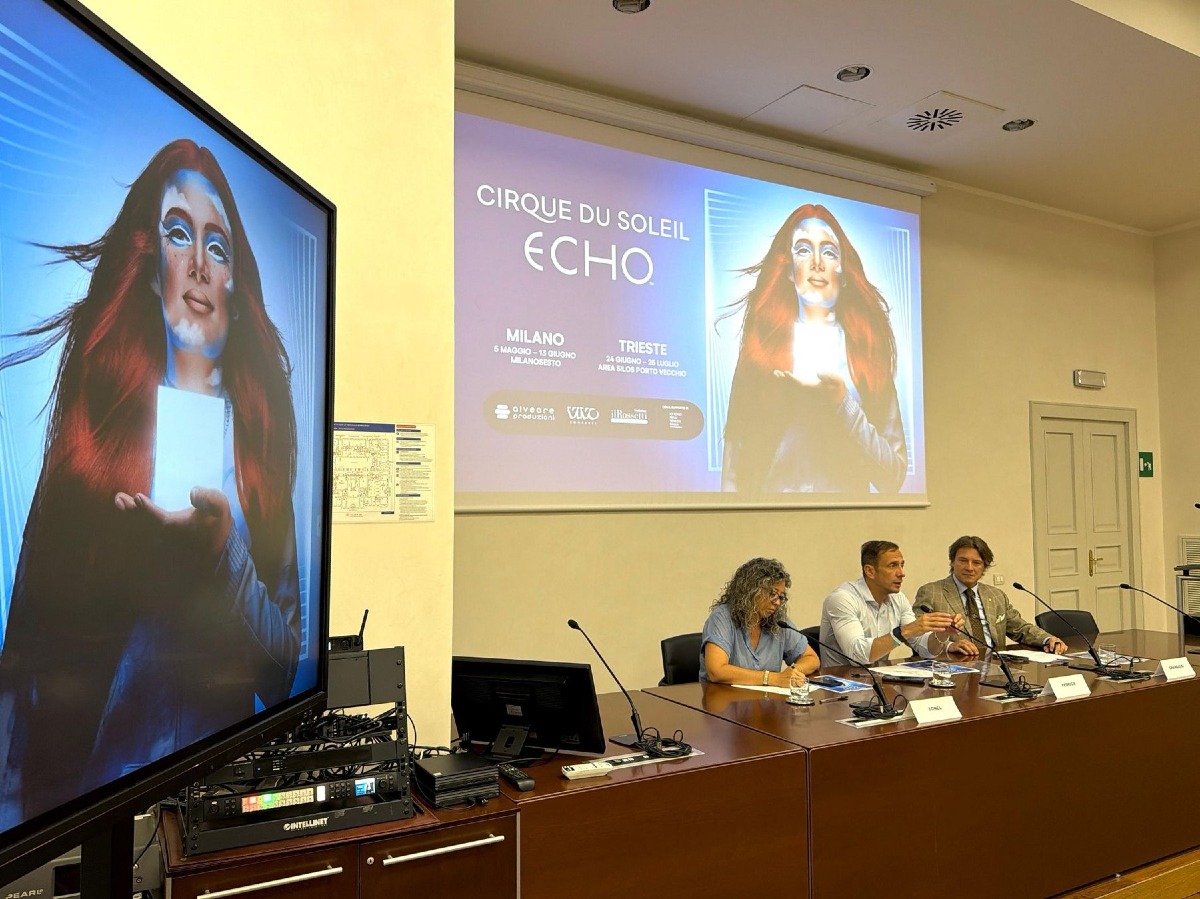 Cirque du Soleil torna a Trieste nel 2027: Echo dal 24 giugno al 25 luglio