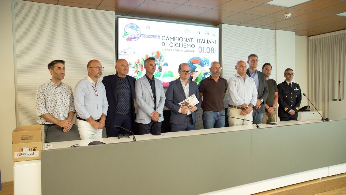 Codroipo ospita i Campionati italiani a cronometro a squadre 2026: sei titoli in palio