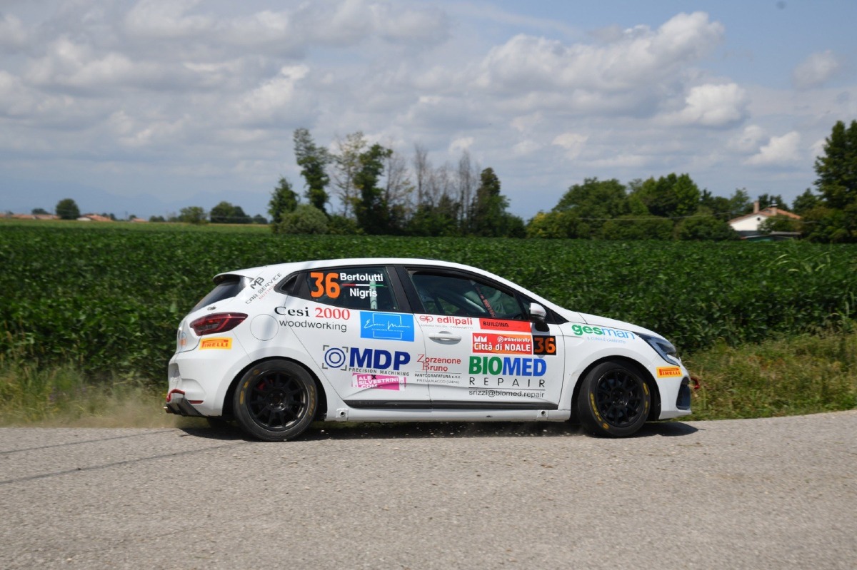 Bertolutti leader in Rally5: secondo a Noale e +9,5 punti prima del Piancavallo