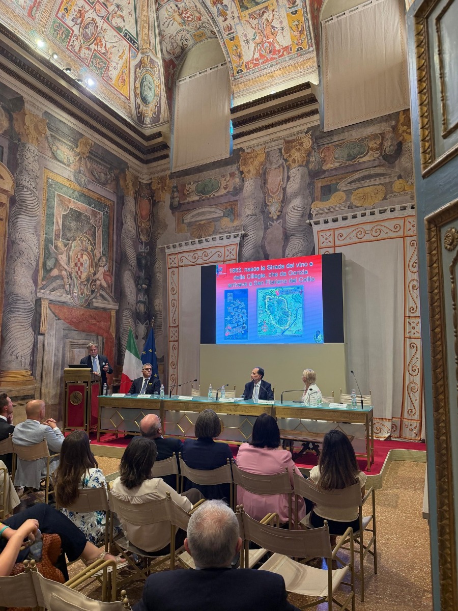 Il vino di San Floriano del Collio arriva in Senato: a Roma focus su qualità e territorio