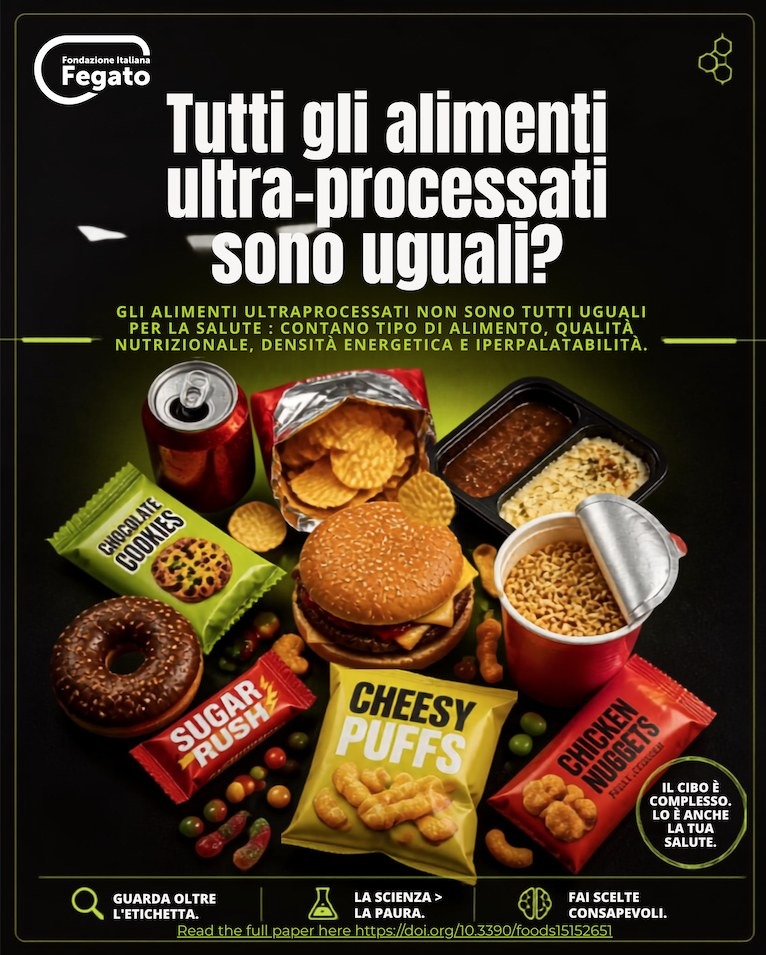 Trieste, studio su 13mila cibi ultra-processati: il 64,3% ha profilo nutrizionale