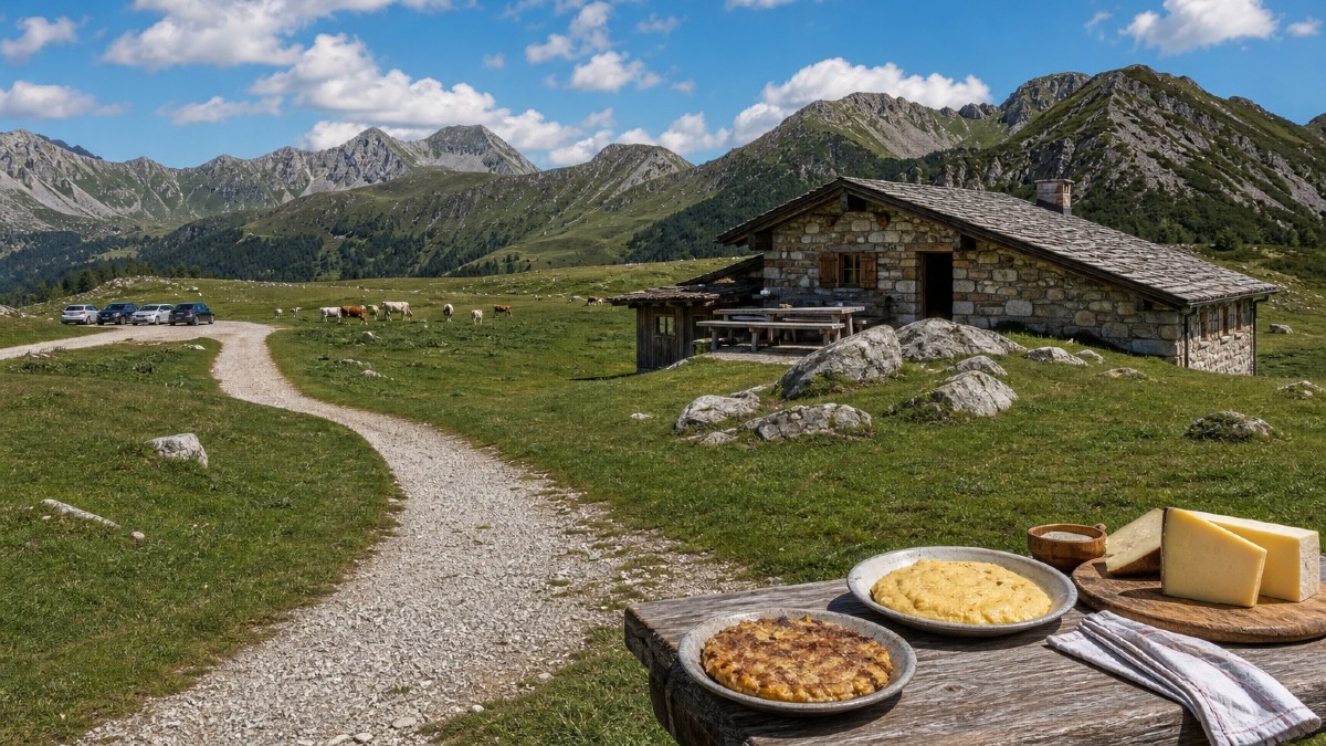 Malghe facili in Friuli Venezia Giulia: 5 mete con poca camminata e pranzo in quota - 
