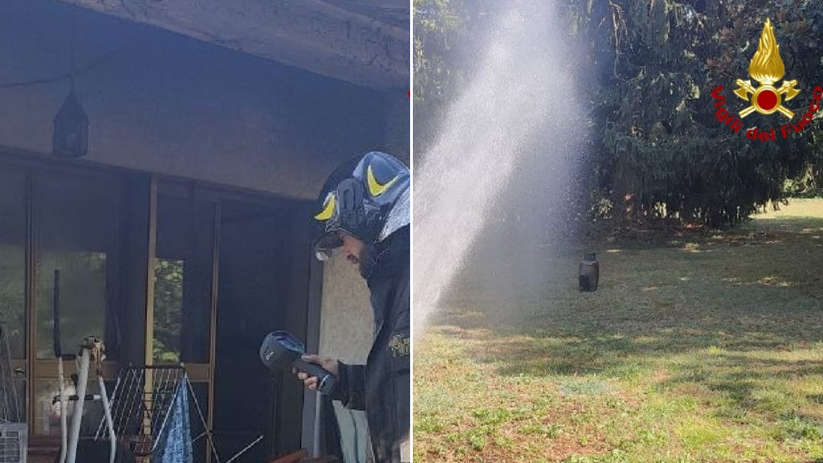 Paura a Montereale Valcellina: due bombole di GPL avvolte dalle fiamme, evitata l’esplosione - 