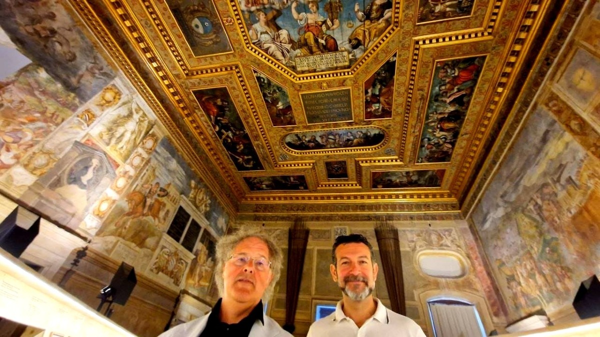 Udine, ARLeF e Fogolâr Civic in visita alla Sala Parlamento del Castello - 