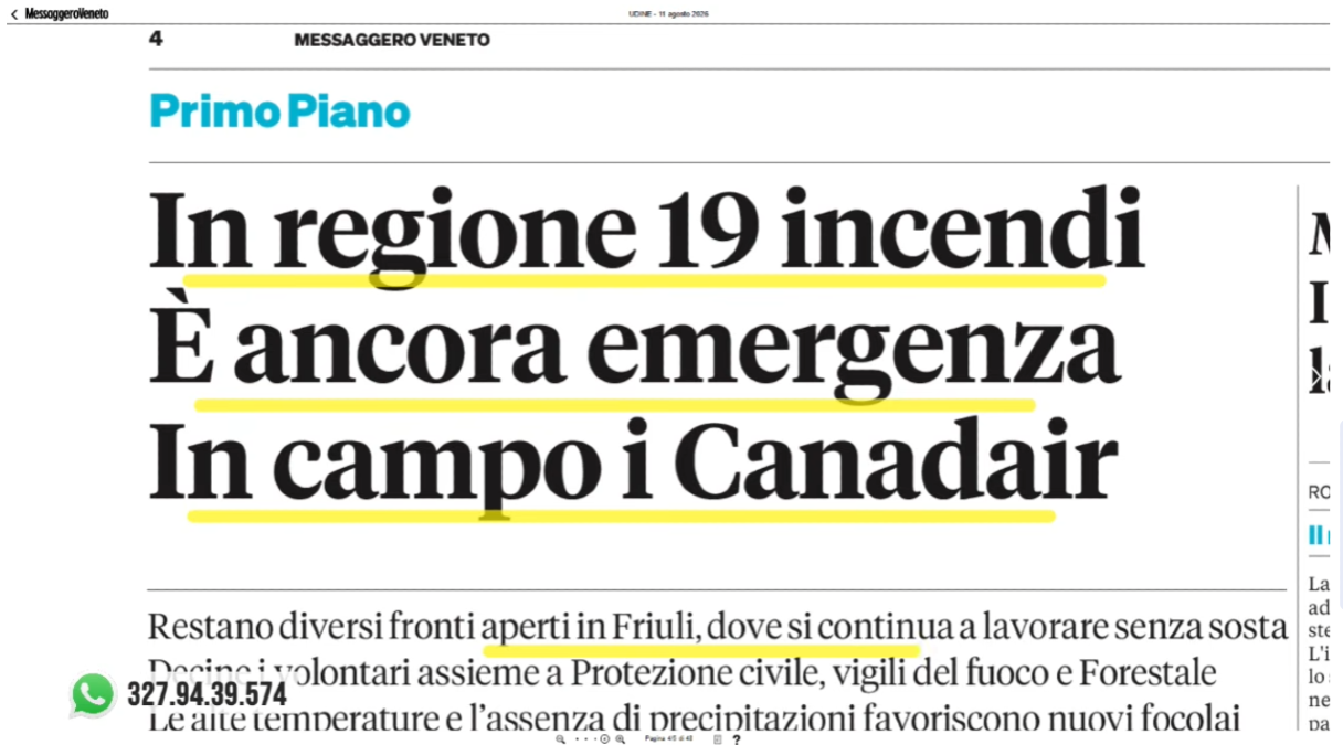 La Rassegna stampa di Nordest24, puntata di martedì 11 agosto 2026 | VIDEO - 