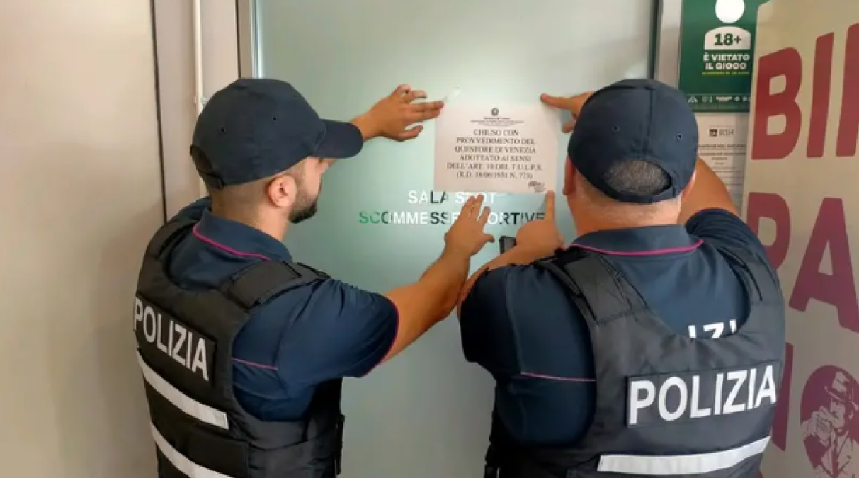 Portogruaro, troppe irregolarità: chiuso dal Questore un centro scommesse - 
