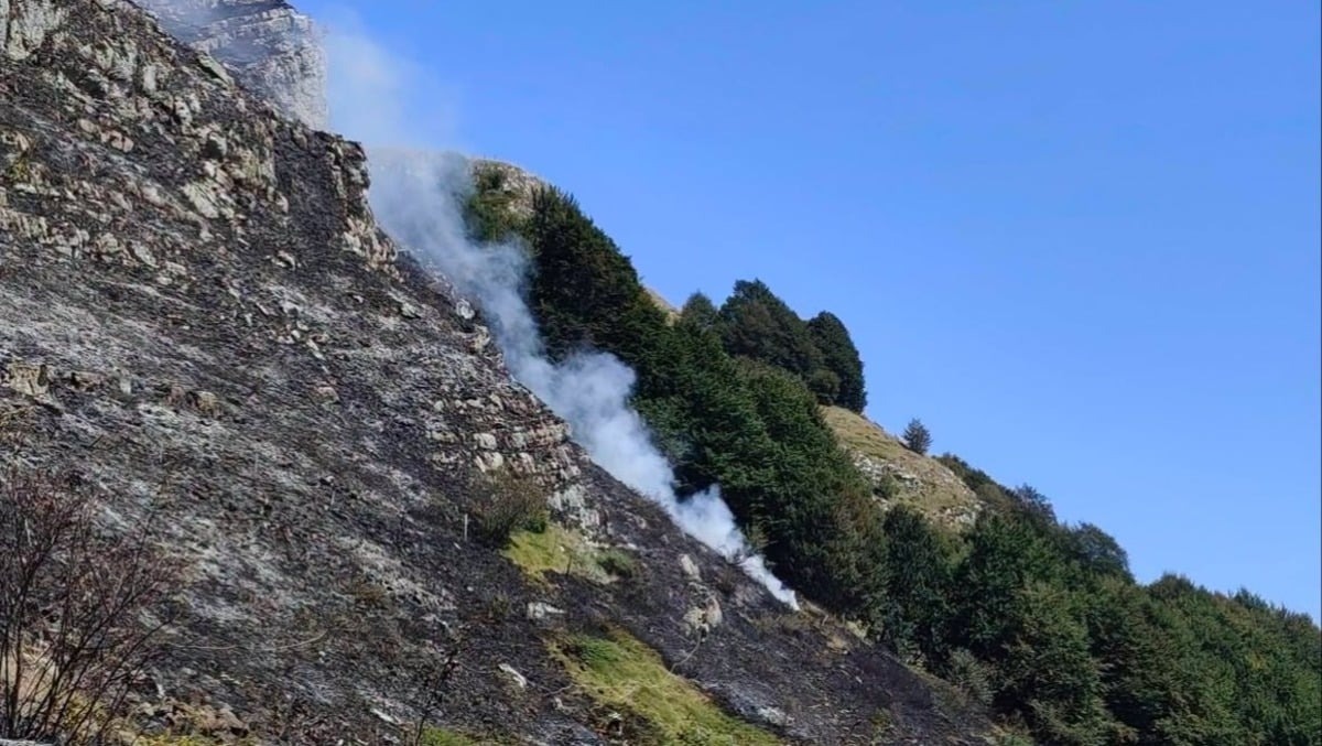 Monte Formiga, l’emergenza non si chiude: a Ferragosto torna il fumo tra Vicentino e Veronese