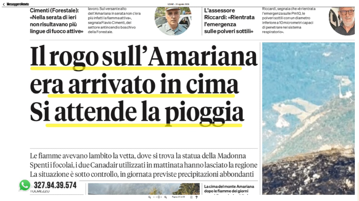 La Rassegna stampa di Nordest24, puntata di giovedì 20 agosto 2026 | VIDEO - 