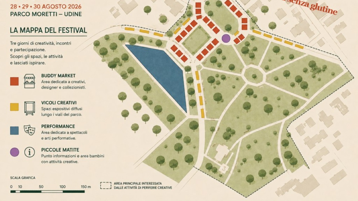 Udine, al Parco Moretti tre giorni con Periferie Creative tra arte, laboratori e picnic - 