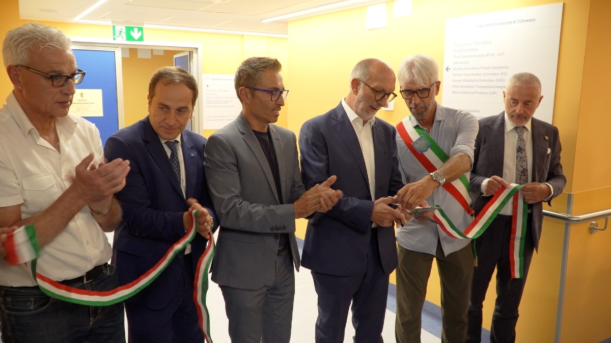 Tolmezzo, inaugurata la Casa della Comunità: servirà oltre 35mila residenti | VIDEO - 