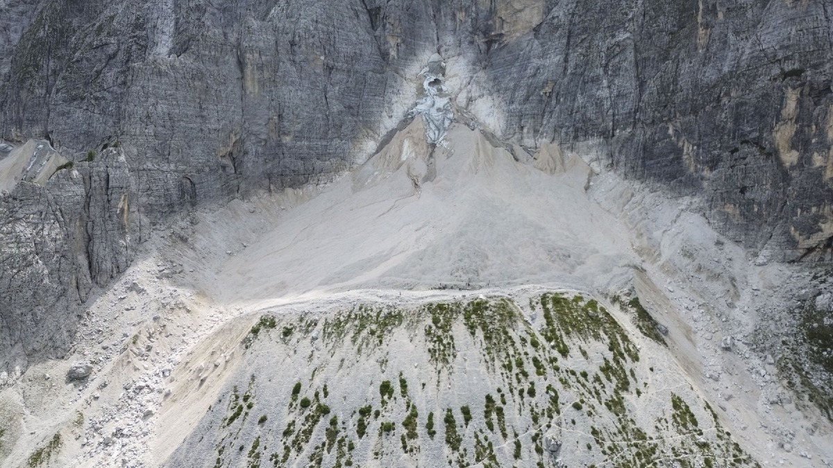 Ghiacciaio del Montasio in sofferenza: meno neve, caldo anomalo e un crollo osservato in quota - 