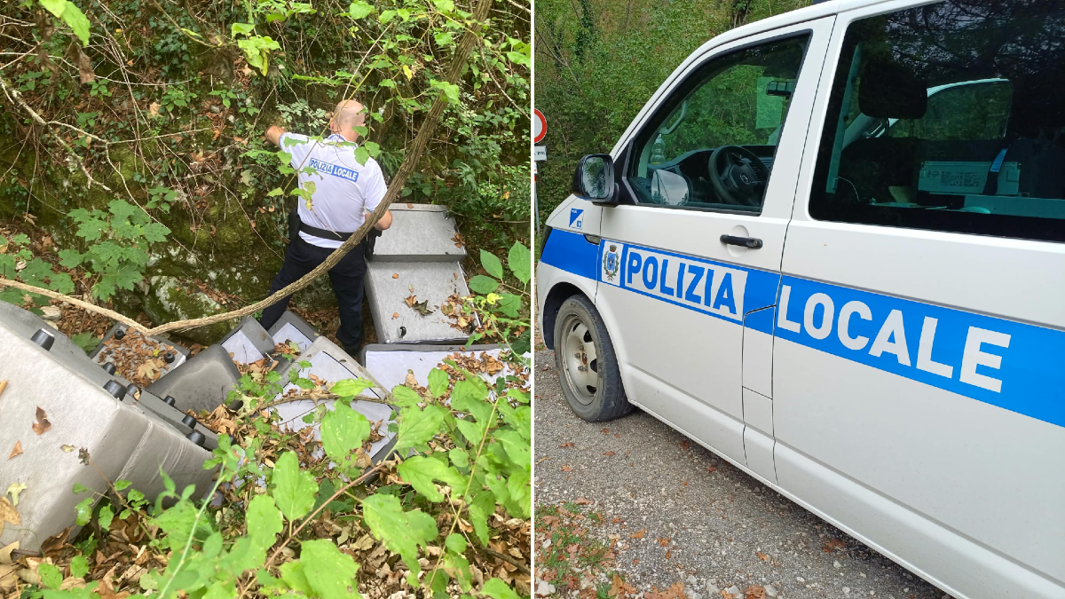 Aviano, scarichi abusivi nelle aree verdi: la Polizia Locale risale a un uomo dopo mesi di verifiche - 