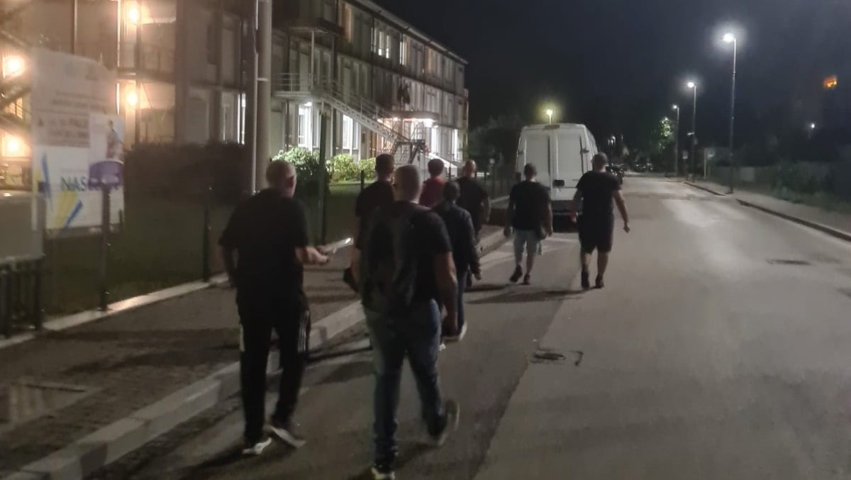 San Domenico, corteo serale di Forza Nuova dopo il caso dell’autista Arriva