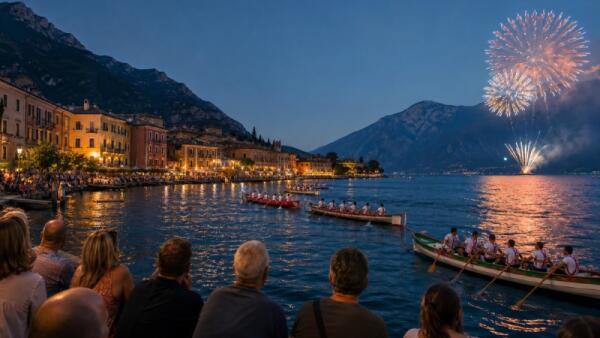 Ferragosto 2026 sul Lago di Garda: Palio, regata e fuochi