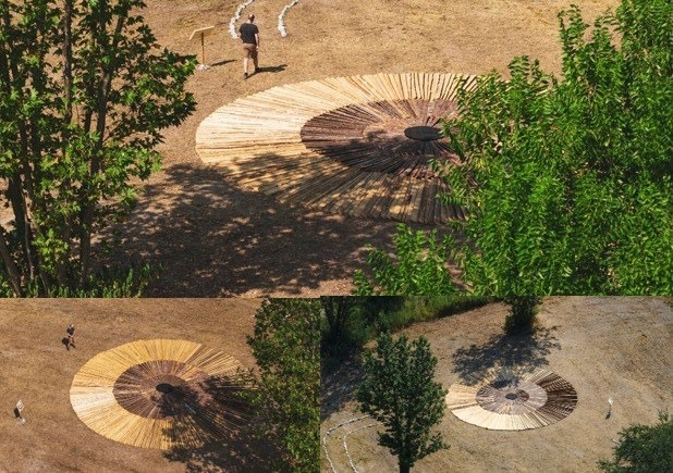 Sagrado, sul greto dell’Isonzo nasce “Cose di Casa”: land art collettiva con i giovani