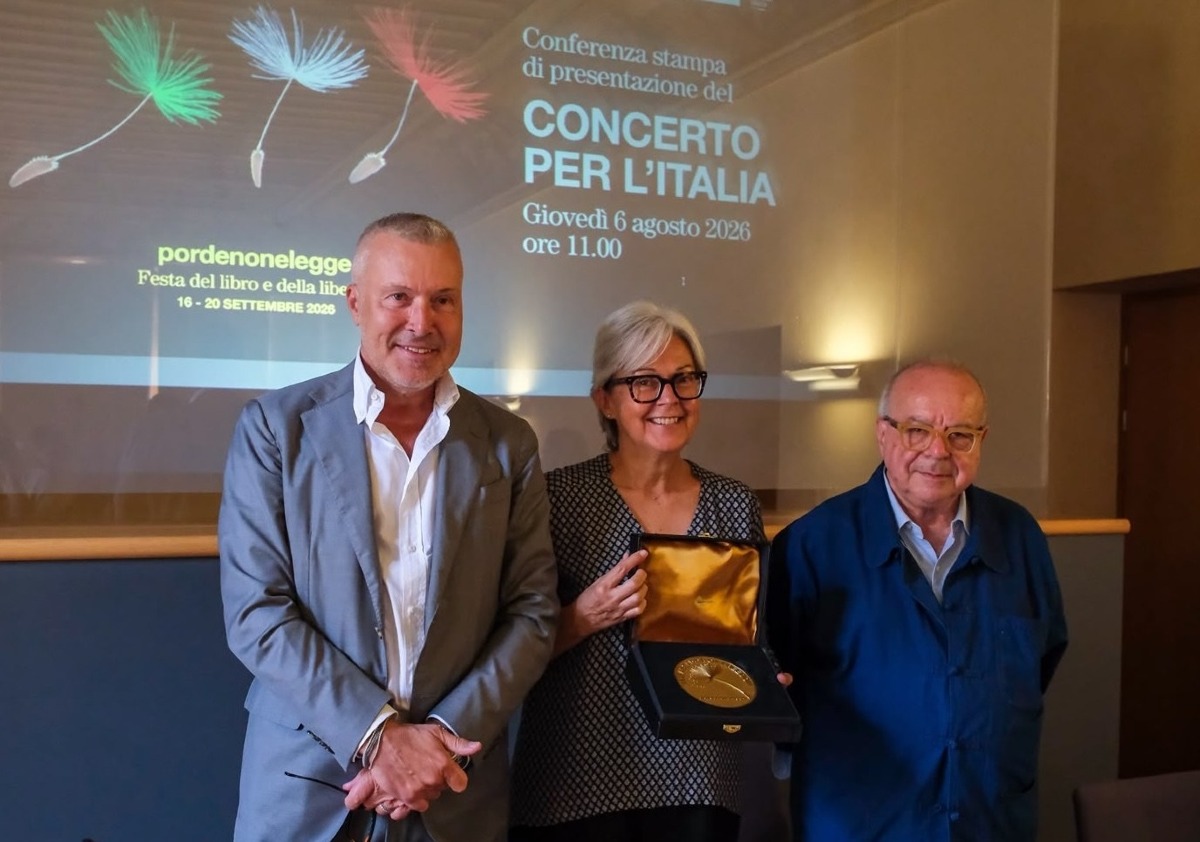 Il Volo chiude pordenonelegge il 20 settembre: concerto con Mattarella e maxischermi