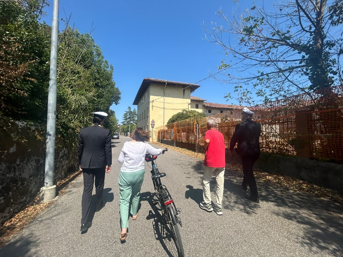 Udine, il comandante Muzzatti parte dai Rizzi: sopralluogo su viabilità e sicurezza