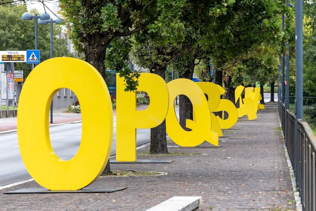 Pordenone, l’Alfabetiere lascia piazza del Portello e arriva sulla Rivierasca
