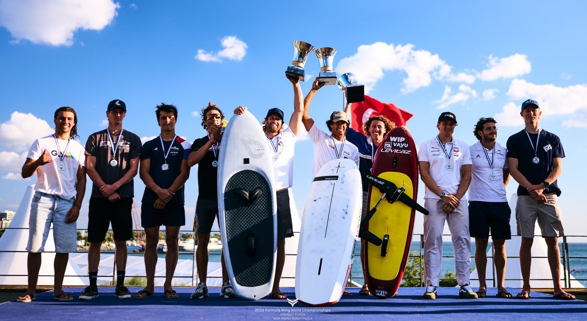 Alessandro Tomasi campione del mondo Formula Wing a Istanbul, Cappuzzo argento
