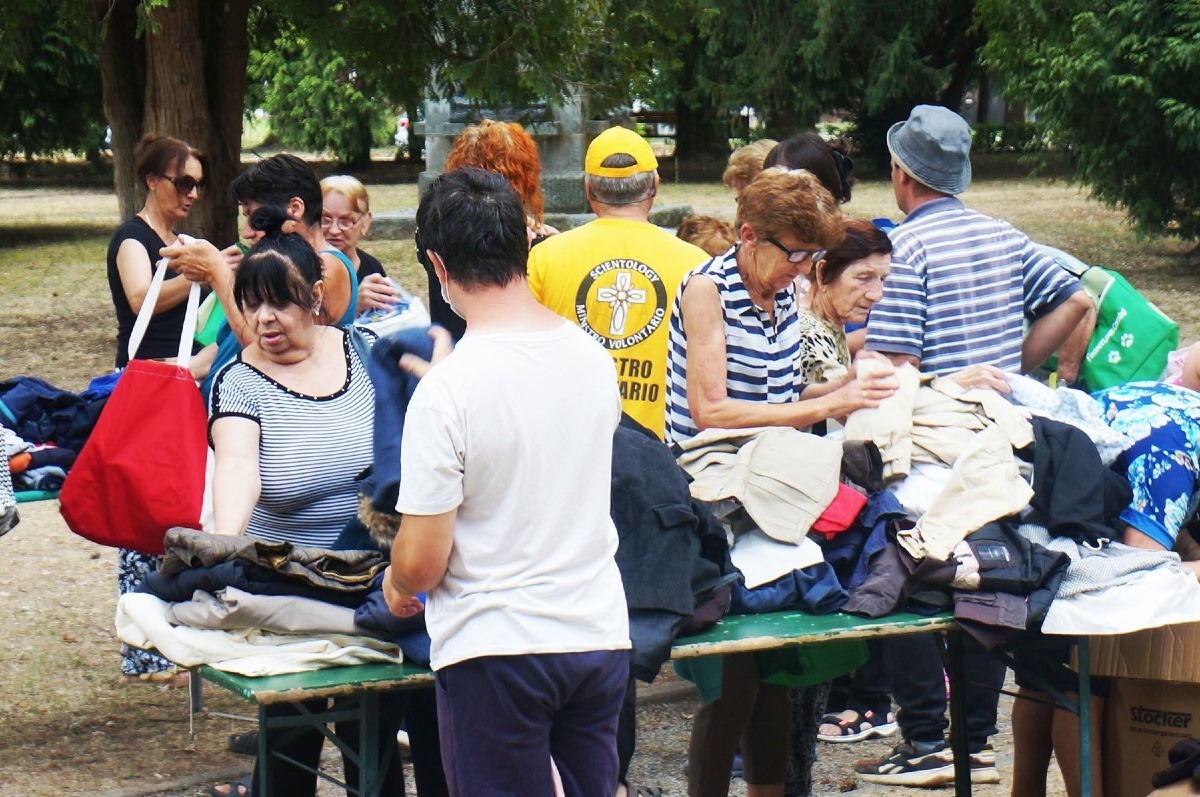 Padova, nuovi aiuti umanitari a Vrginmost: consegnati cibo e vestiti in Croazia