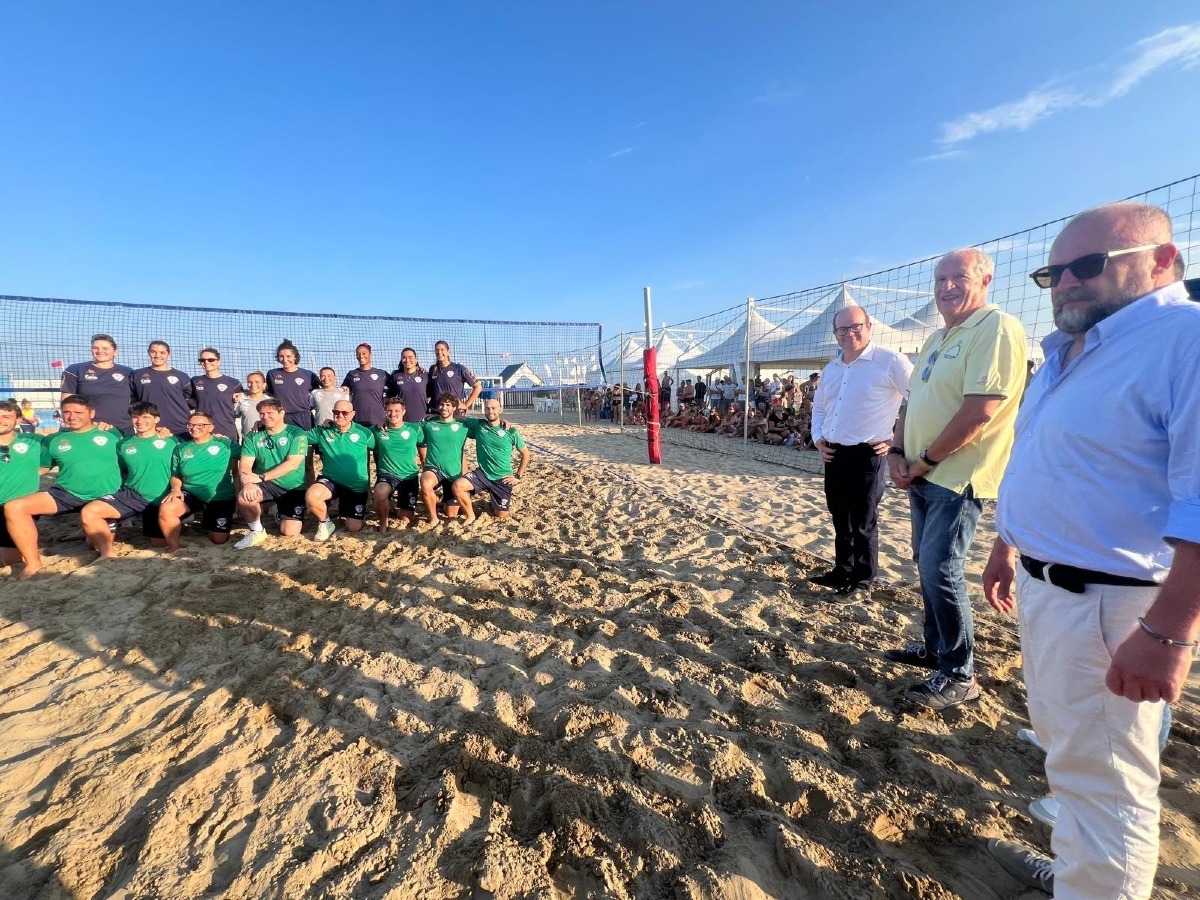 Nuovi campi da beach volley a Lignano all'Ufficio Spiaggia 6