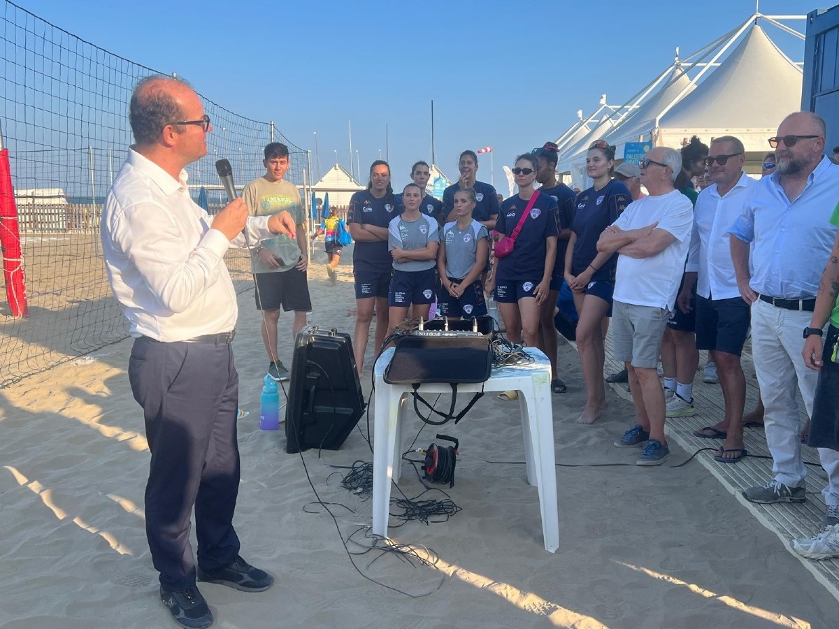 Nuovi campi da beach volley a Lignano all'Ufficio Spiaggia 6