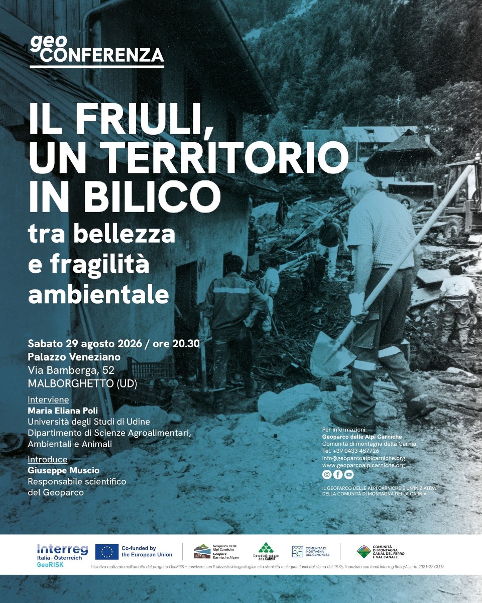 Malborghetto ricorda l’alluvione del 2003 con una geoconferenza su rischi e prevenzione