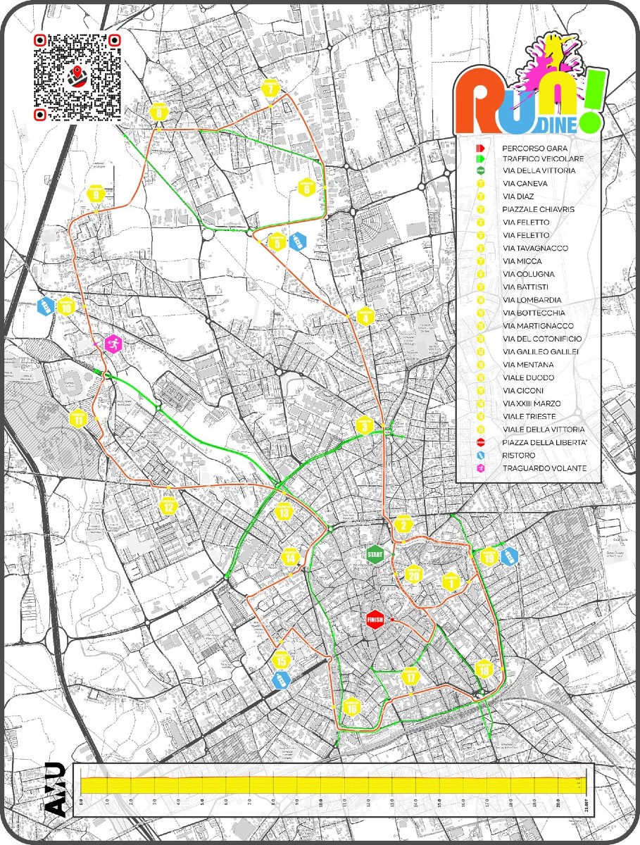 Maratonina Città di Udine 2026, nuovo percorso tra Udine e Tavagnacco il 20 settembre