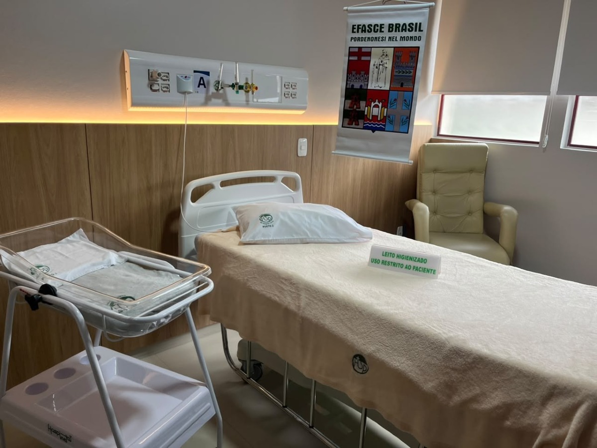 Pordenone, fondi EFASCE per l’ospedale di Veranópolis: nuova stanza maternità in Brasile