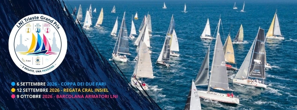 Trieste, nasce il LNI Trieste Grand Prix: tre regate tra settembre e ottobre 2026