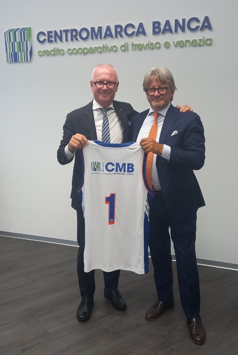 Treviso Basket, CentroMarca Banca nuovo sponsor di maglia per due stagioni