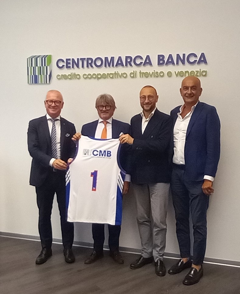 Treviso Basket, CentroMarca Banca nuovo sponsor di maglia per due stagioni