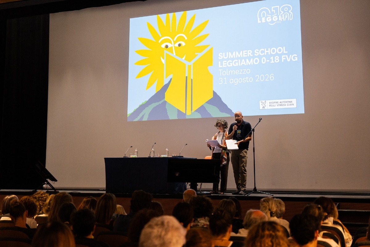 Tolmezzo, 500 operatori al Candoni per la Summer School 2026 di LeggiAMO 0-18 FVG