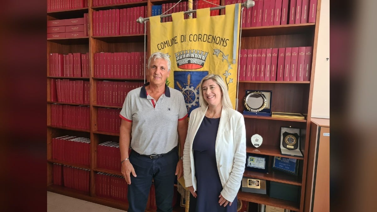 Cordenons ridisegna la viabilità: sul tavolo Gronda Nord, ponte sul Meduna e accesso all’area produttiva - L'immagine postate sui social dalla deputata Serracchiani 