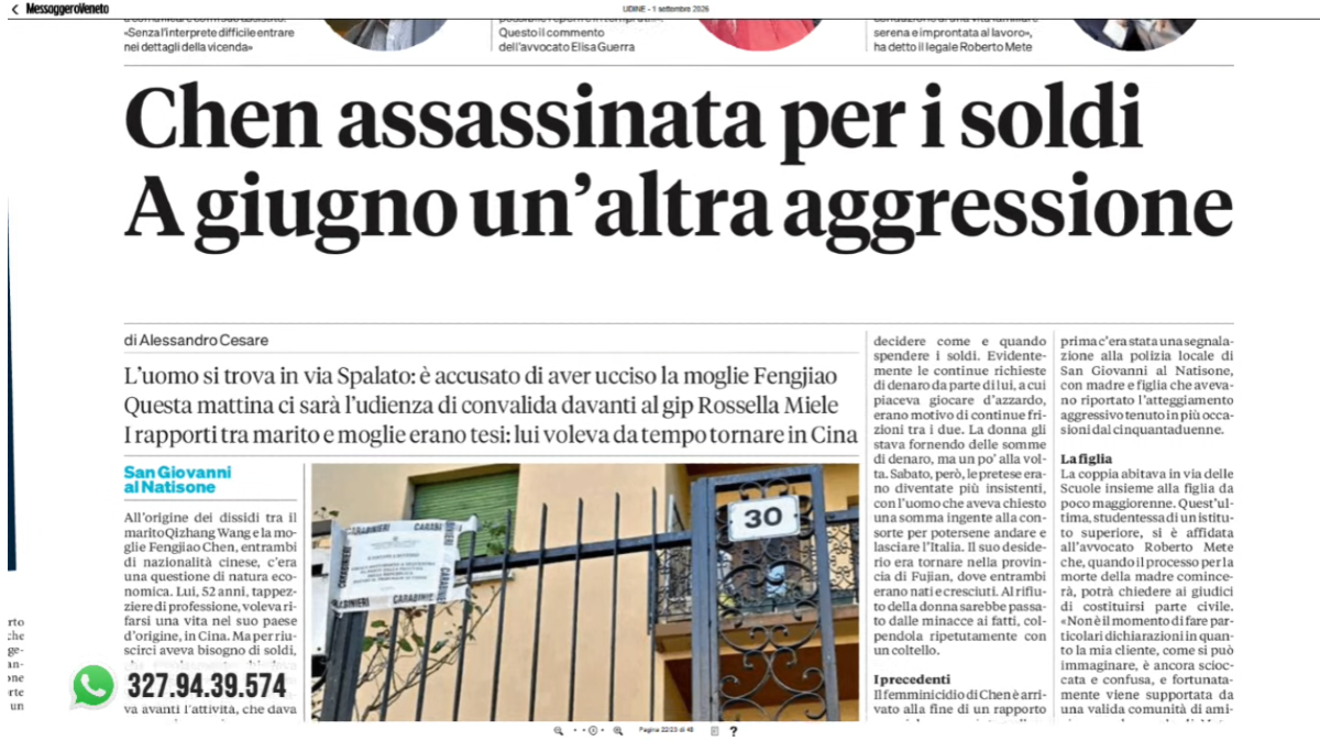 La Rassegna stampa di Nordest24, puntata di martedì 1 settembre 2026 | VIDEO - 