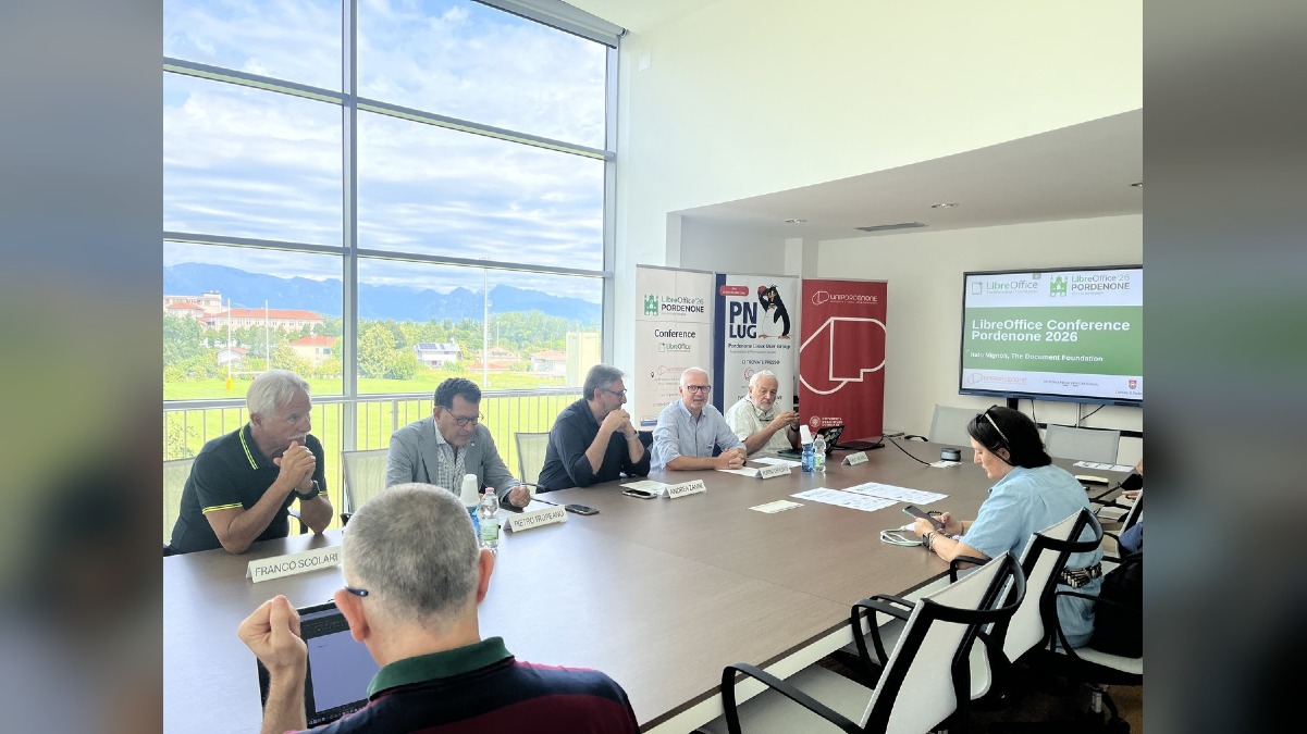 LibreOffice Conference 2026 a Pordenone: dal 10 al 12 settembre oltre 200 partecipanti - 